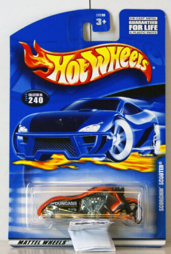 Hot Wheels - Collector #240 - Scooter Scorchin' - Moulé sous pression 1:64 - Photo 1/2