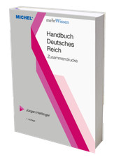 Handbuch Deutsches Reich Zusammendrucke Jürg...