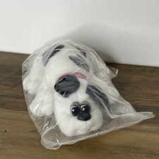 NOS Vintage Tonka Newborn Pound Puppy Black and White Factory Sealed