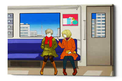 Epic Graffiti 'Hidamari' by Sai Tamiya, Giclee Canvas Wall Art