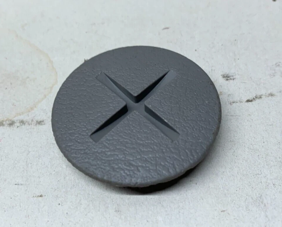 1988-1999 Chevy GMC CK1500 2500 Truck Interior Seatbelt Retractor Bolt Cover - Изображение 2 из 4