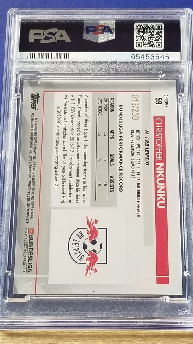 2022-23 Topps Chrome Bundesliga - Christopher Nkunku #58 X-Fractor