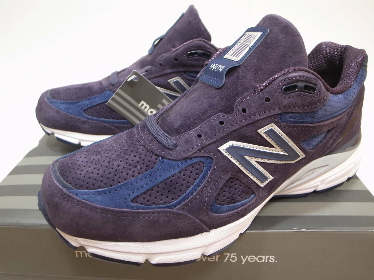 NEW BALANCE M990EP4 990v4 PURPLE NAVY MADE IN USA size 10