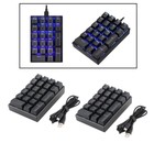 K23 Mini Numpad 21-Tasten Kabelgebundene DIY-Programmierung USB-C Kompakte