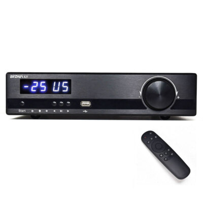 BRZHIFI X21 600W TPA3255 2.1 Amplifier Hifi Power Amp Bluetooth 5.1 with Remote