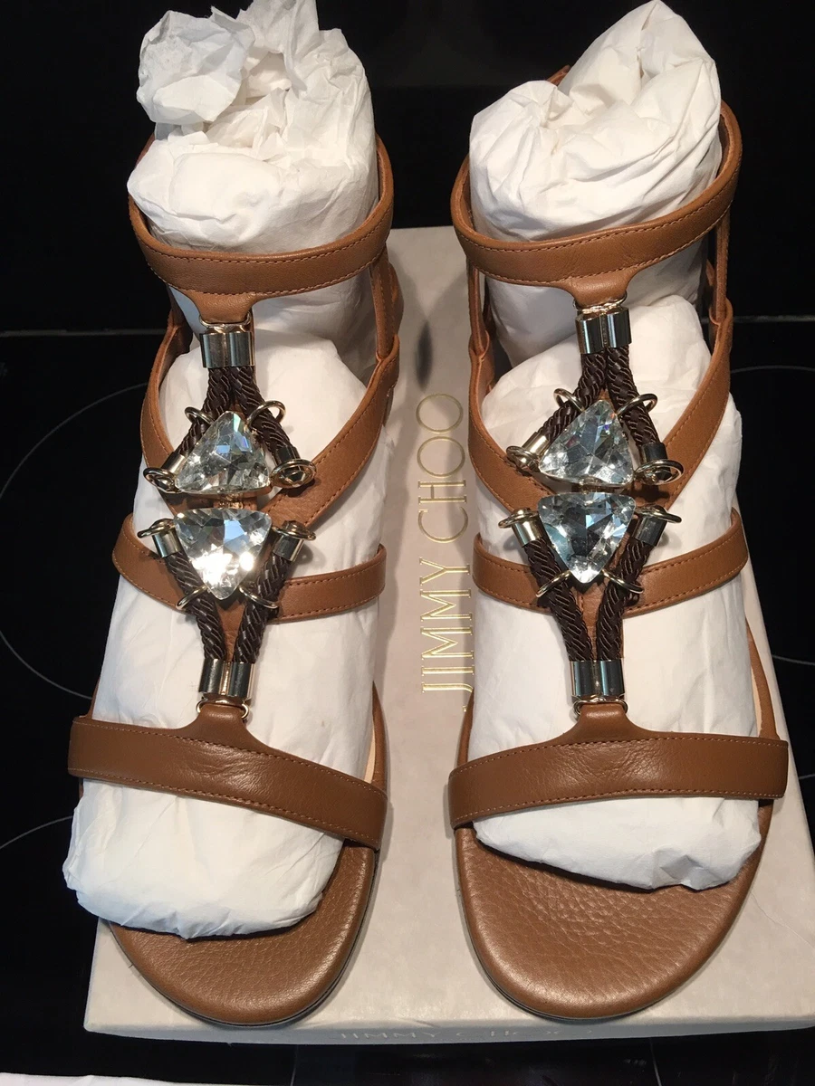 Jimmy choo cheap flat sandals