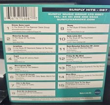 SF087       SUNFLY KARAOKE CDG VERY RARE, NOT SOLD IN THE USA LOT UK