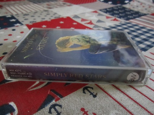SIMPLY RED STARS 1991 WARNER MUSIC AUDIO CASSETTE ALBUM - Picture 2 of 6