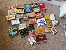 Job lot of 30+ old matchboxes and parts as shown B3868