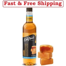 DaVinci Gourmet Sugar-Free Caramel Syrup, 25.4 Fluid Ounces (Pack of 1)