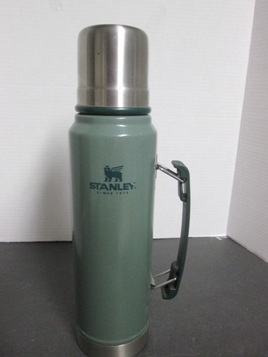 Stanley Vacuum Bottle Stainless Steel Thermos Hammertone-Matte 1.4 Qt. 1.3L