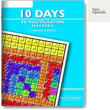 Learning Wrap-Ups 10 Days to Multiplication Mastery Student Workbook Grade Le...