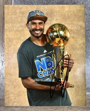 Leandro Barbosa Signed 8x10 Golden State Warriors Championship Photo NBA Finals