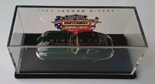 MATCHBOX 1961 JAGUAR E TYPE, 2006 WEST EAST NM/CT SHOWS USA, DINNER CAR.  RARE