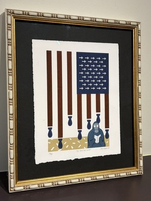  In God We Trust  2008 Screenprint 10/10 Art Print - Professionally Framed 
