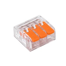 Lever Wire Connectors, 50Pcs Compact Splice Inline Nuts Electrical Wire Conne...