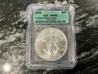 2005 ICG First Strike One Ounce Silver MS69 American Silver Eagle ASE