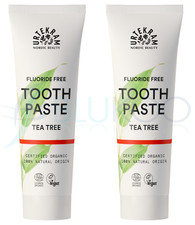Urtekram Organic Tea Tree Toothpaste - 75ml (Pack of 2)