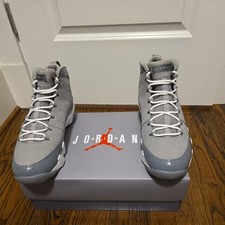 Size 10 - Air Jordan 9 Retro 2025 Cool Grey