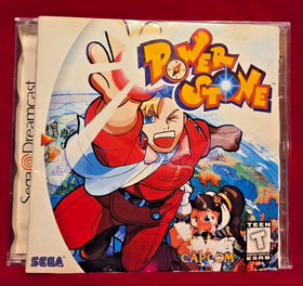 Power Stone (Sega Dreamcast, 1999) tested and working - some water damage