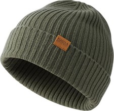 100 Merino Wool Cuff Beanie Hat, Unisex Warm Winter Caps Soft, Breathable  Coz