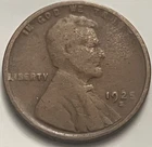 1925-S Lincoln Wheat Cent Penny San Francisco Mint Circulated JC1588