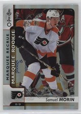 2017-18 O-Pee-Chee Marquee Rookies Rainbow Foil Samuel Morin #521 2a1