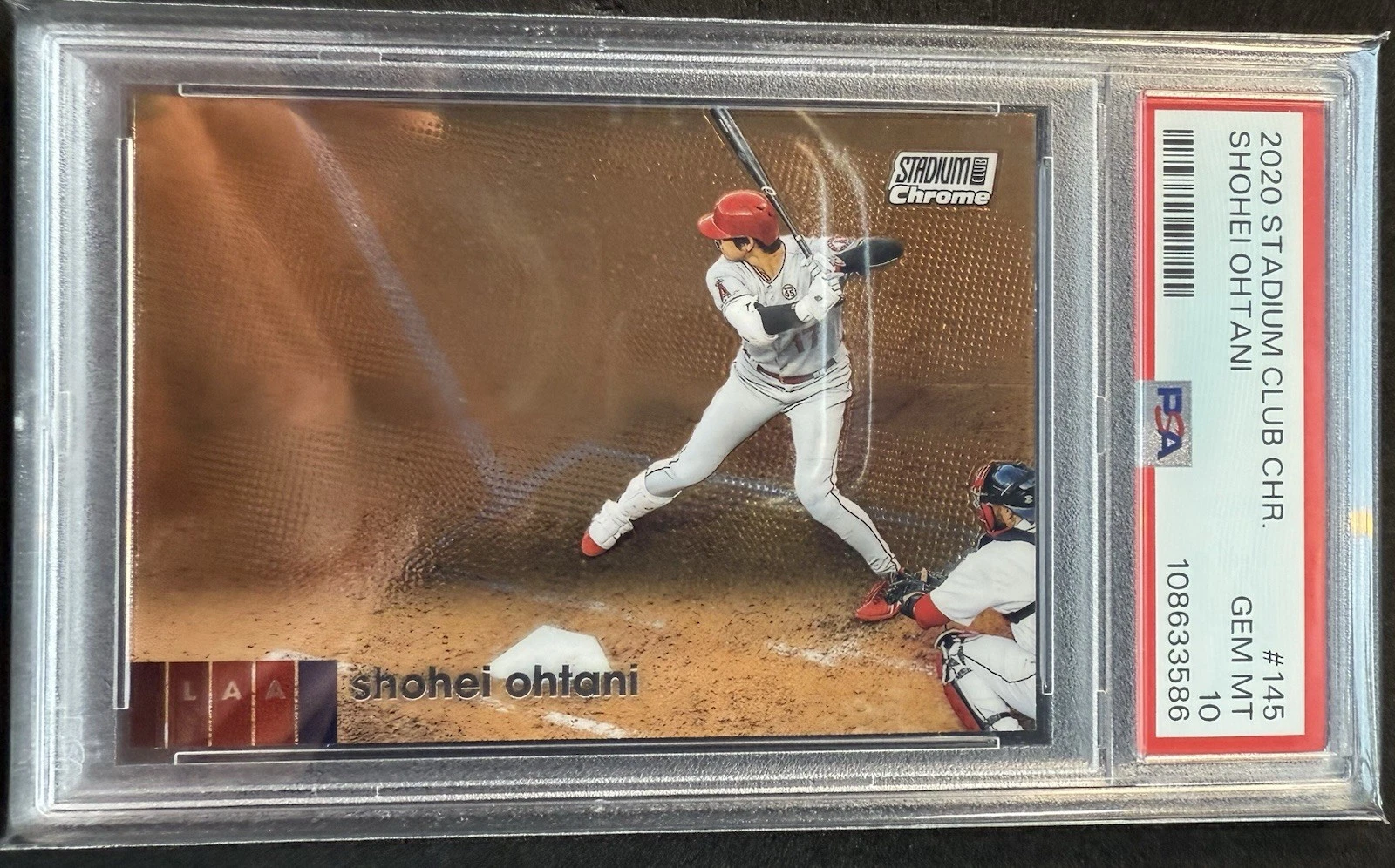 Shohei Ohtani trading card