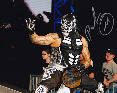 PENTA PENTAGON SIGNED REPRINT JR. LUCHA LIBRE WWE WRESTLER 8''x10'' Photograph