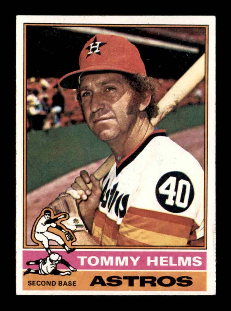 1976 Topps #583 Tommy Helms    NM/NM+ X3459535