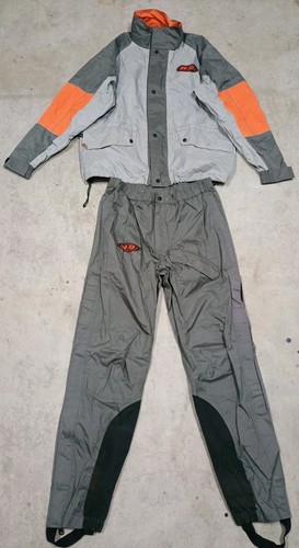Harley-Davidson Rain Suit Jacket and Pants Set Windbreaker Size Large NO HOOD