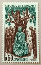 6B-Timbre France YT  1539 neuf **  année 1967 "Saint Louis"