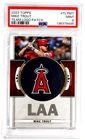 2023 Topps Team Logo Patch Mike Trout PSA 9 Mint Angels #TLPMT