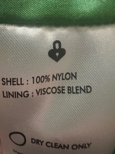 Emily Lovelock Dress Size L Green Mid Length Gold Heart Buttons Zip Close BNWT - Picture 5 of 10