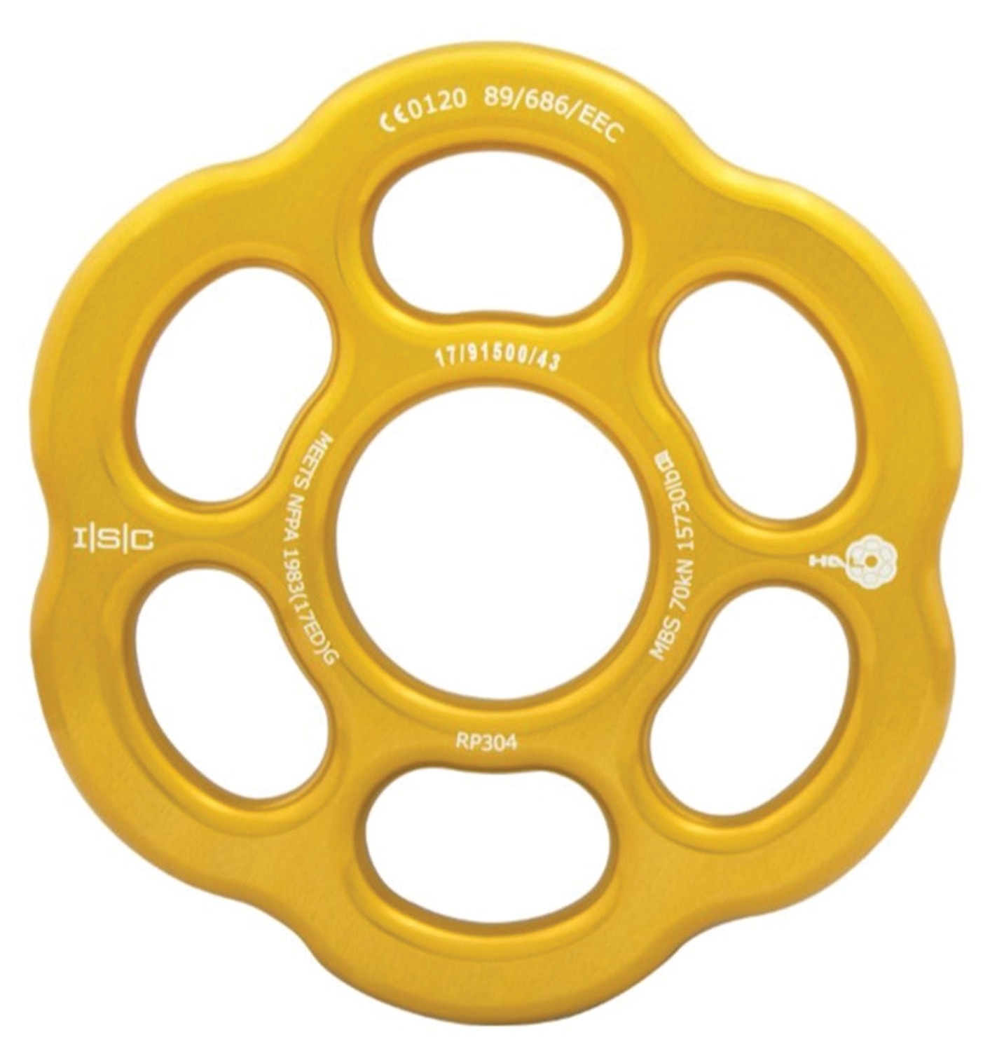 Монтажная пластина Isc Halo большого размера Blk Ce, Nfpa