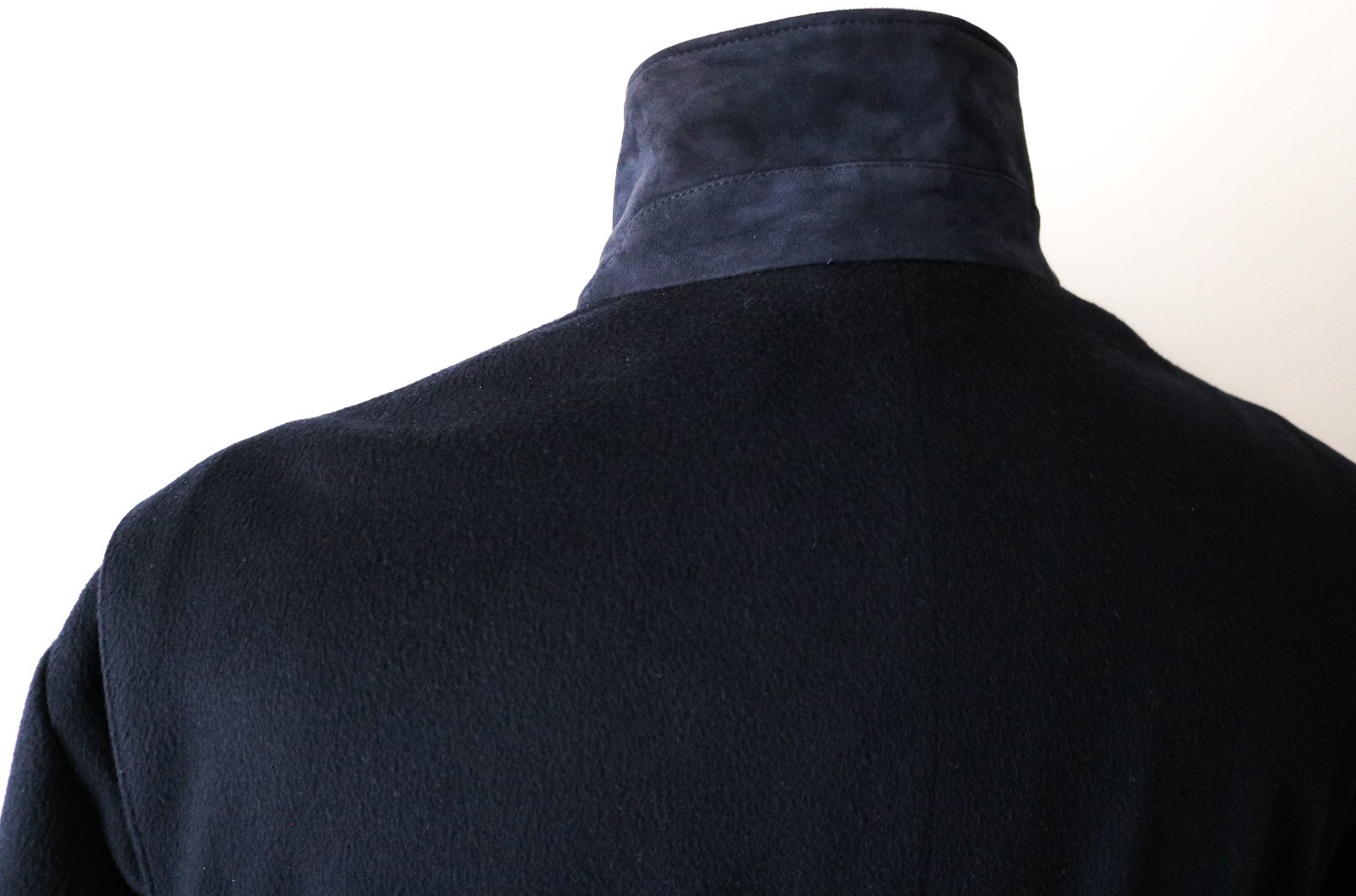 $19K LORO PIANA Navy Roadster Villa d'Este 100percent Vicuna Jacket Coat 56 Euro 2XL image 6