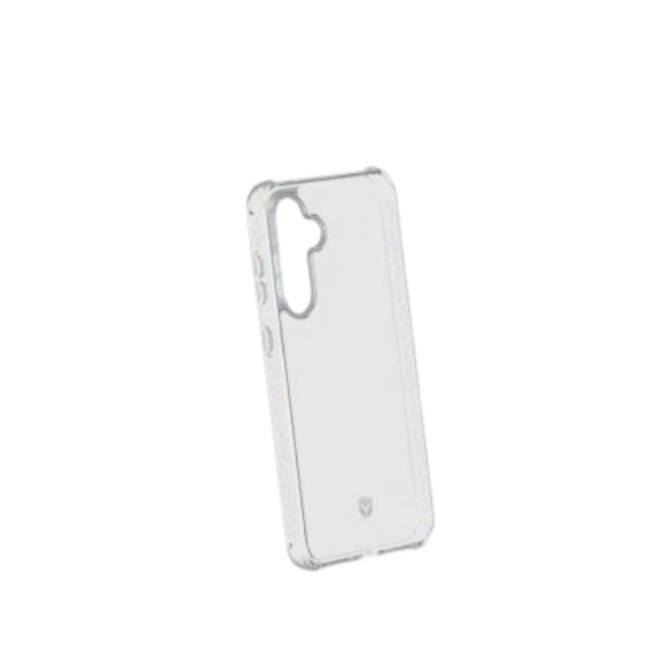 Coque Galaxy S23 FE antichoc premium transparente en silicone renforcé avec inserts 3D
