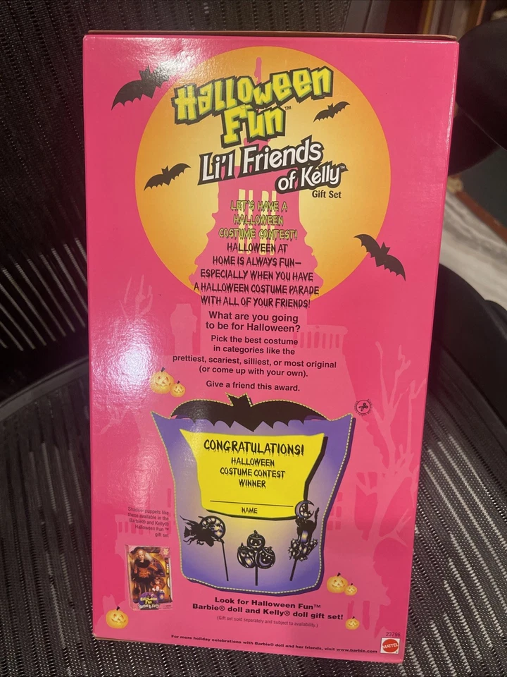 Mattel Halloween Fun Li'l Friends of Kelly 1998 set de regalo target edición especial Foto 3 de 3