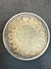 1912 Half rupee British India silver .917 Lot 4180
