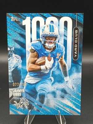 Topps 2026 1,000 Yard Club Jahmyr Gibbs Detroit Lions SSP 1YC-7 /150