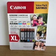 Canon 0319C010 PGI-270XL CLI-271XL High Yield 5-Pack Canon Ink Cartridges