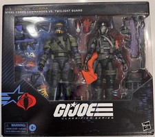 GI Joe vs Cobra Classified Series Steel Corps Commander vs. Twilight Guard 141