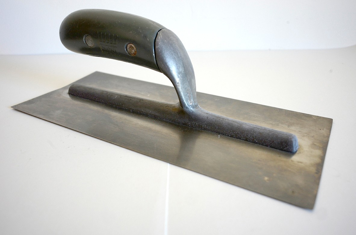 Vintage RAGNI plastering trowel riveted