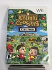 ANIMAL CROSSING City Folk 2008 Nintendo Wii Complete CiB Tested Clean Disc