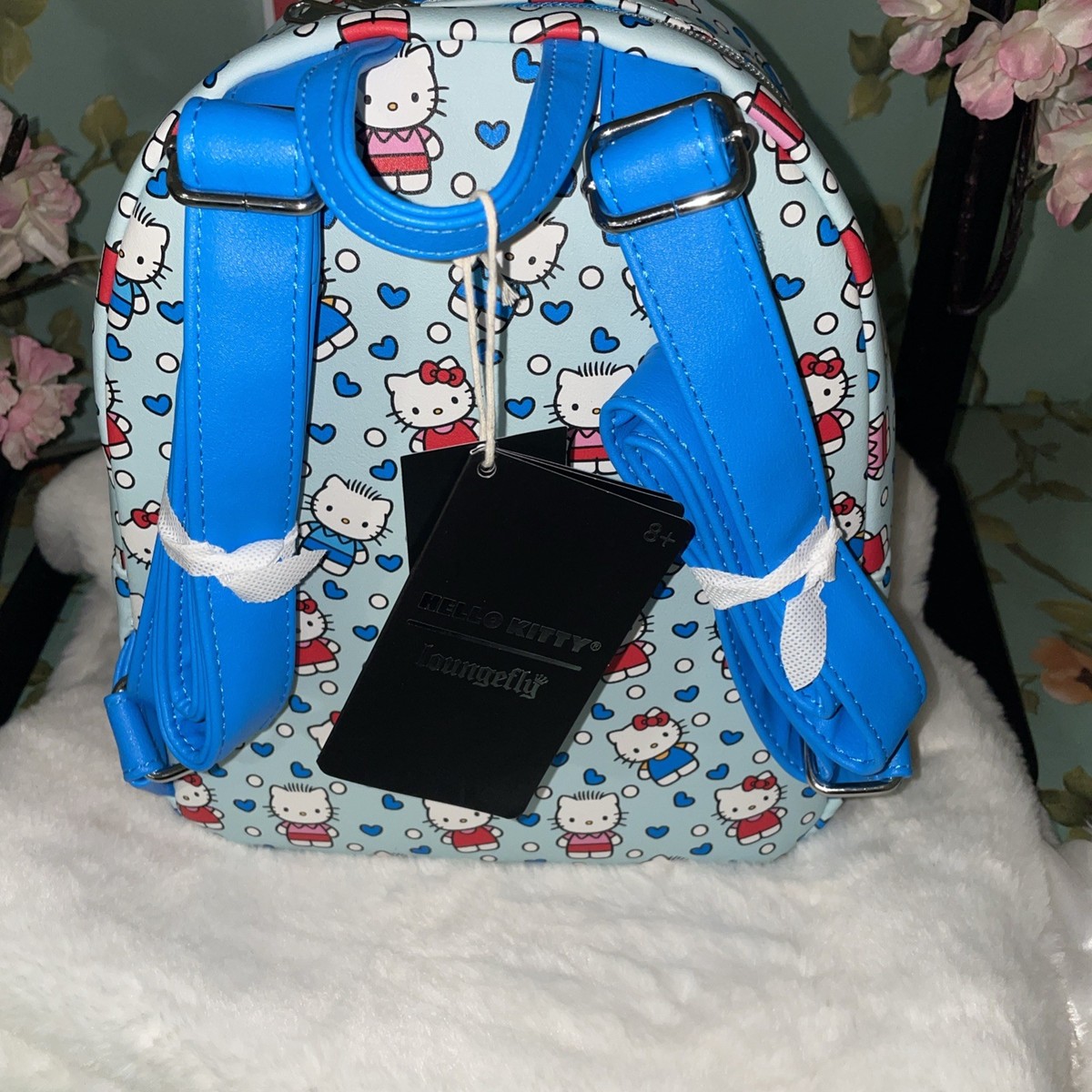 NEW Loungefly Sanrio Hello Kitty & Dear Daniel Hearts Mini Backpack Loungefly Hello Kitty & Dear Daniel Heart Crossbody bag  main image 3