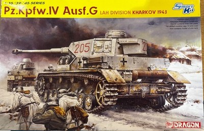 Dragon 6363 Pz.Kpfw. IV Ausf. G LAH Division Kharkov 1943 1:35 NEU mit OVP