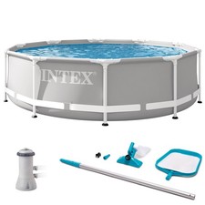 INTEX 10 x 30 Prism Frame Above Ground Swimmi...
