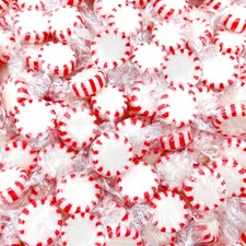 Starlight Peppermint Mints 1 Pound Bag - 16 Ounce Pack of 1 , Red, White