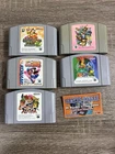 🔥5x N64 Japanese Game Lot‼️ Nintendo 64 Cartridges - Mario Party Pokemon!