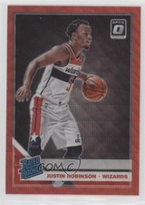 2019 Panini Donruss Optic Rated Rookie Tmall Red Wave Prizm Justin Robinson 7i2
